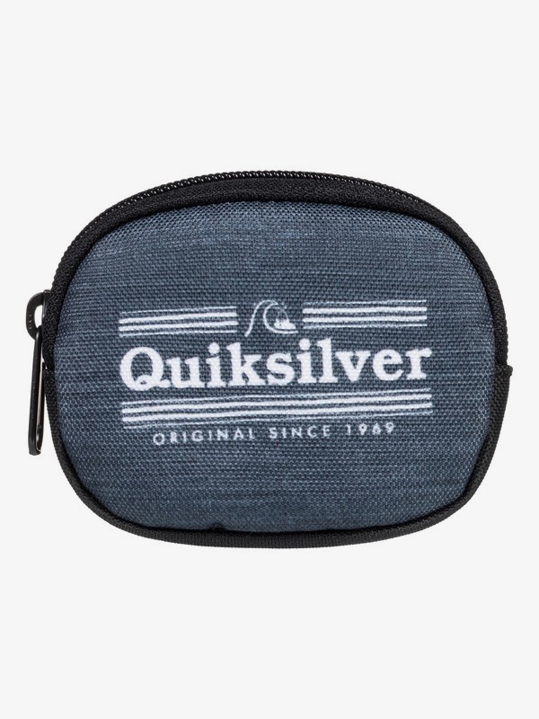 quiksilver, Monedero - Zip-Around Coin Wallet, DARK GREY HEATHER (krph) 0 Monedero - Zip-Around Coin Wallet Black EQBAA03061 Quiksilver