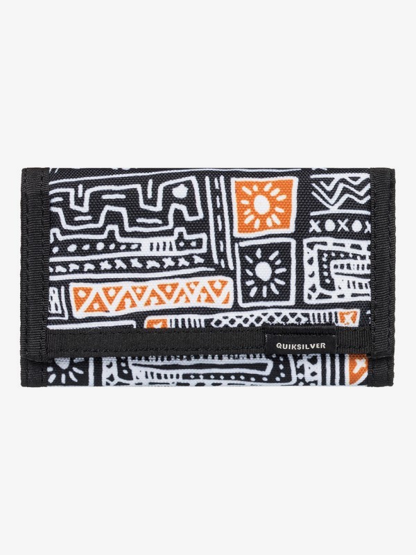 quiksilver, The Everydaily - Tri-Fold Wallet, WHITE (wbb0) 0 The Everydaily - Tri-Fold Wallet White EQBAA03067 Quiksilver
