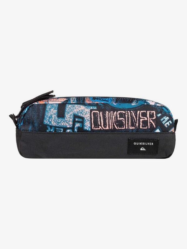 quiksilver, Tasmen - Pencil Case, TRUE BLACK (kvj3) 0 Tasmen - Pencil Case Black EQBAA03070 Quiksilver