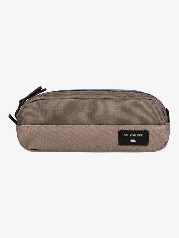 quiksilver, Tasmen - Pencil Case, CARIBOU (sze0) 0 Tasmen - Pencil Case Grey EQBAA03070 Quiksilver