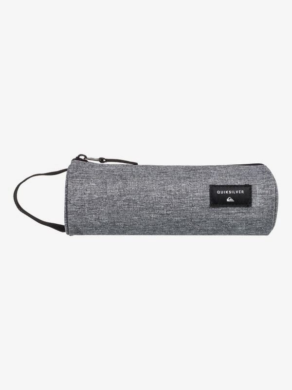 quiksilver, Boy's 8-16 Pencilo Pencil Case, LIGHT GREY HEATHER (sjsh) 0 Boy's 8-16 Pencilo Pencil Case Grey EQBAA03072 Quiksilver