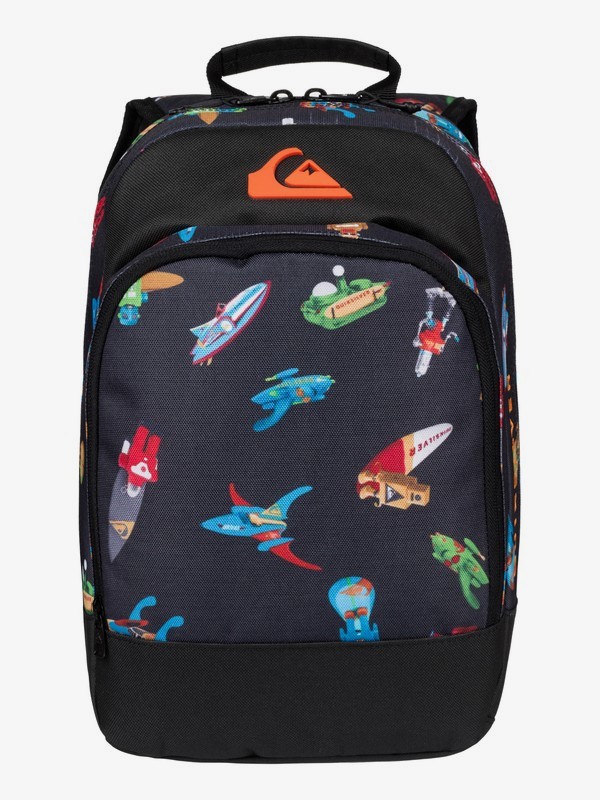 quiksilver, Chompine - Medium Backpack, BLACK SUBMARIN (kvj8) 0 Chompine - Medium Backpack EQBBP03028 Quiksilver