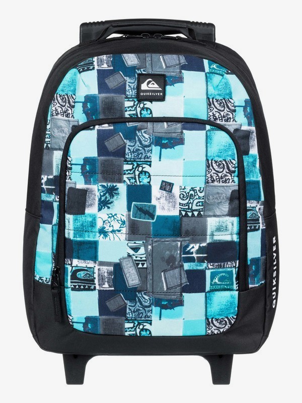 quiksilver, Boy's 8-16 Wheelie Burst 26L Wheeled Backpack, BLUE ATOLL (bkr0) 0 Boy's 8-16 Wheelie Burst 26L Wheeled Backpack Blue EQBBP03035 Quiksilver