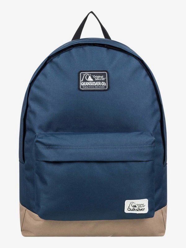 quiksilver, Everyday Poster Patch 25L - Medium Backpack, MOONLIT OCEAN (byk0) 0 Everyday Poster Patch 25L - Medium Backpack Blue EQBBP03038 Quiksilver