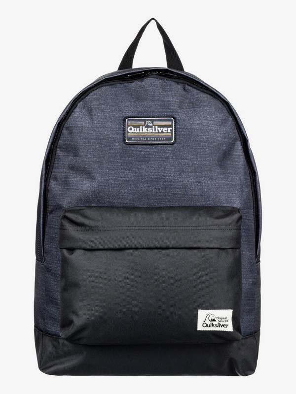 quiksilver, Everyday Poster Patch 25L - Medium Backpack, DARK GREY HEATHER (krph) 0 Everyday Poster Patch 25L - Medium Backpack Black EQBBP03038 Quiksilver