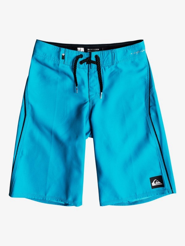 quiksilver, Boy's 8-16 Highline Kaimana 19" Boardshorts, ATOMIC BLUE (bmm0) 0 Boy's 8-16 Highline Kaimana 19" Boardshorts EQBBS03242 Quiksilver
