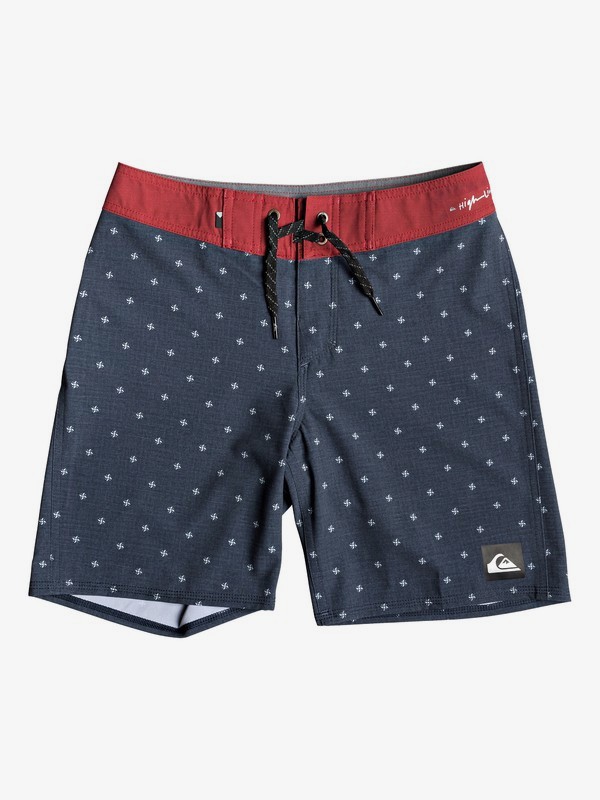quiksilver, Highline Voodoo 16" - Boardshorts para Chicos 8-16, BLUE NIGHT (bst6) 0 Highline Voodoo 16" - Boardshorts para Chicos 8-16 Azul EQBBS03355 Quiksilver