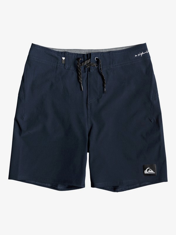 quiksilver, Highline Kaimana 14" - Board Shorts for Boys 8-16, NAVY BLAZER (byj0) 0 Highline Kaimana 14" - Board Shorts for Boys 8-16 Blue EQBBS03357 Quiksilver