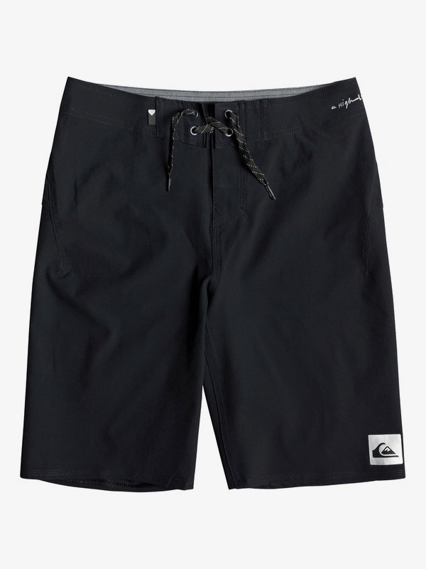 quiksilver, Boy's 8-16 Highline Kaimana 19" Boardshorts, BLACK (kvj0) 0 Boy's 8-16 Highline Kaimana 19" Boardshorts Black EQBBS03358 Quiksilver