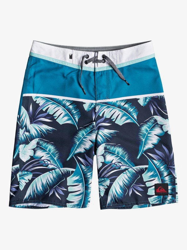 quiksilver, Boy's 8-16 Everyday Noosa 18" Boardshorts, SOUTHERN OCEAN (bpb6) 0 Boy's 8-16 Everyday Noosa 18" Boardshorts Blue EQBBS03359 Quiksilver