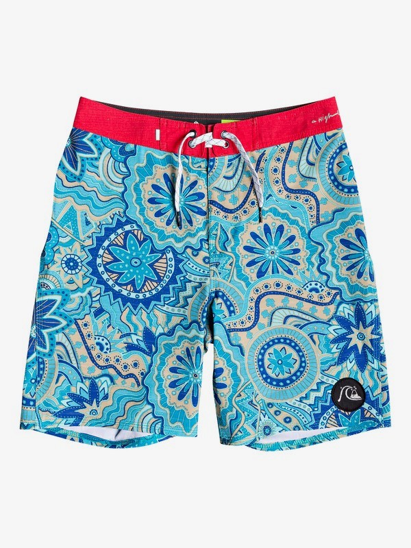 quiksilver, Highline Dreamer 17" Boardshorts, FJORD BLUE (bpj6) 0 Highline Dreamer 17" Boardshorts Blue EQBBS03380 Quiksilver