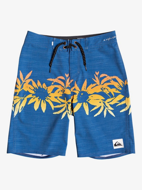 quiksilver, Boy's 8-16 Highline Choppa 18" Boardshorts, TRUE NAVY (bzp6) 0 Boy's 8-16 Highline Choppa 18" Boardshorts Blue EQBBS03381 Quiksilver
