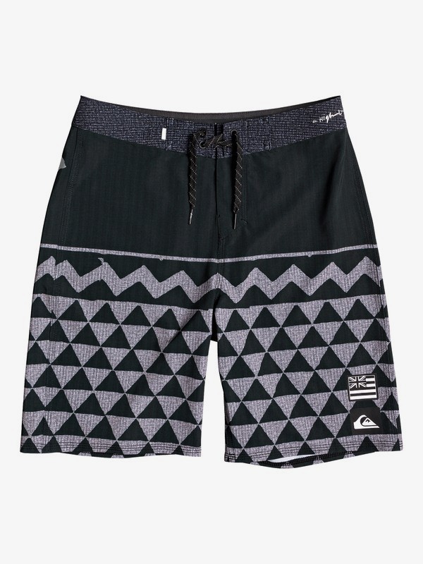 quiksilver, Boy's 8-16 Highline Hawaii Variable 18" Boardshorts, IRON GATE (kzm7) 0 Boy's 8-16 Highline Hawaii Variable 18" Boardshorts Black EQBBS03384 Quiksilver