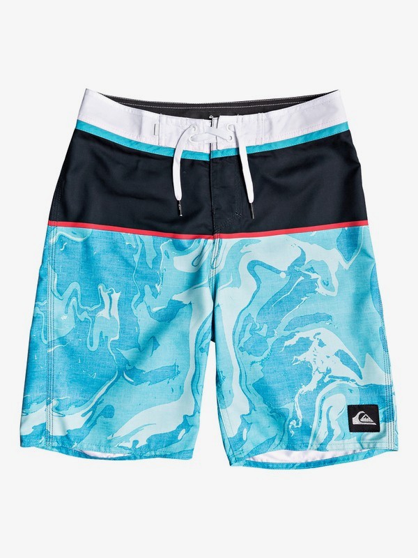 quiksilver, Boy's 8-16 Everyday Down Under 18" Boardshorts, TURQUOISE (bly6) 0 Boy's 8-16 Everyday Down Under 18" Boardshorts Blue EQBBS03386 Quiksilver
