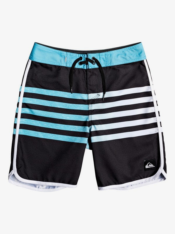 quiksilver, Boy's 8-16 Everyday Grass Roots 17" Boardshorts, BLACK (kvj7) 0 Boy's 8-16 Everyday Grass Roots 17" Boardshorts Black EQBBS03387 Quiksilver