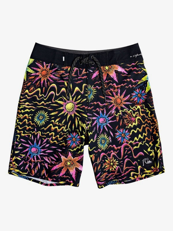 quiksilver, Boy's 8-16 Highline Tripper 17" Boardshorts, BLACK (kvj6) 0 Boy's 8-16 Highline Tripper 17" Boardshorts Black EQBBS03395 Quiksilver