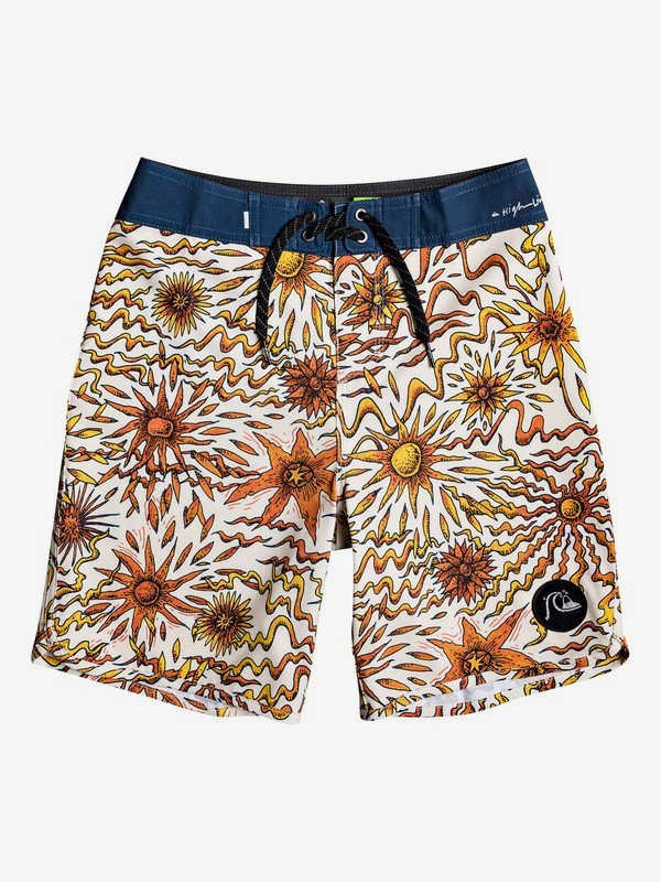 quiksilver, Boy's 8-16 Highline Tripper 17" Boardshorts, NASTURTIUM (nkm6) 0 Boy's 8-16 Highline Tripper 17" Boardshorts Orange EQBBS03395 Quiksilver