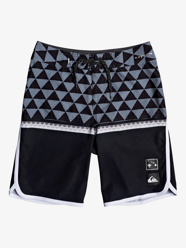 quiksilver, Boy's 8-16 Highline Divide 18" Boardshorts, NAVY BLAZER (byj6) 0 Boy's 8-16 Highline Divide 18" Boardshorts Blue EQBBS03396 Quiksilver