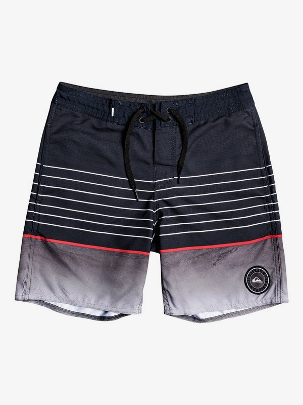 quiksilver, Boy's 8-16 Swell Vision 15" Beachshorts, BLACK (kvj6) 0 Boy's 8-16 Swell Vision 15" Beachshorts Black EQBBS03412 Quiksilver