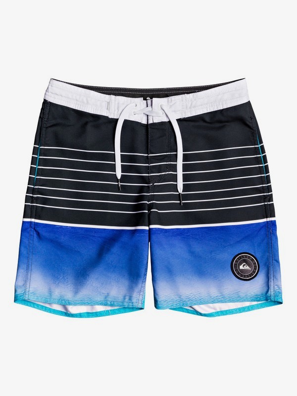 quiksilver, Boy's 8-16 Swell Vision 15" Beachshorts, ELECTRIC ROYAL (prm6) 0 Boy's 8-16 Swell Vision 15" Beachshorts Purple EQBBS03412 Quiksilver