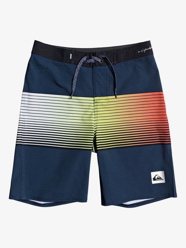 quiksilver, Boys 8-16 Highline Slab 18" Boardshorts, MOONLIT OCEAN (byk6) 0 Boys 8-16 Highline Slab 18" Boardshorts Blue EQBBS03425 Quiksilver