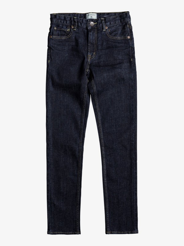 quiksilver, Distorsion Rinse - Slim Fit Jeans für Jungen 8-16, RINSE (bsnw) 0 Distorsion Rinse - Slim Fit Jeans für Jungen 8-16 Blau EQBDP03134 Quiksilver