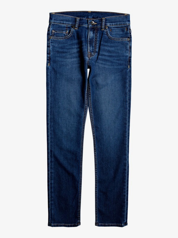 quiksilver, Distorsion Medium Dark - Slim Fit Jeans, DARK OCEAN (byjw) 0 Distorsion Medium Dark - Slim Fit Jeans Blue EQBDP03160 Quiksilver