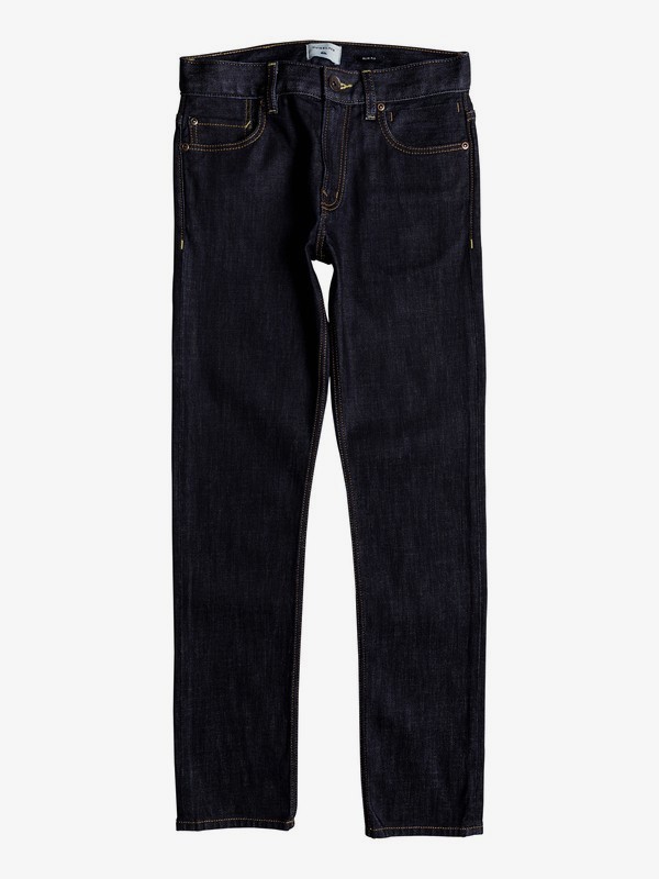 quiksilver, Distorsion Rinse - Slim Fit Jeans for Boys, RINSE (bsnw) 0 Distorsion Rinse - Slim Fit Jeans for Boys Blue EQBDP03163 Quiksilver