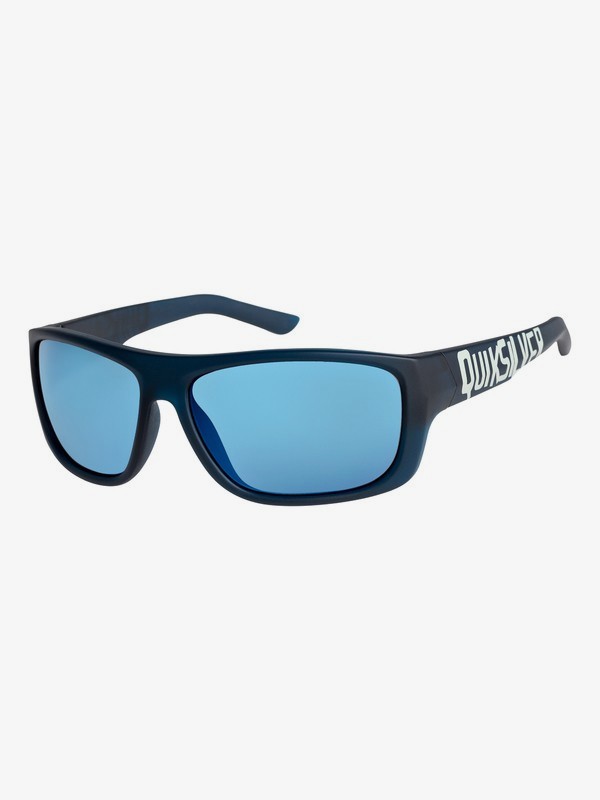 quiksilver, Arlo - Gafas de Sol para Chicos 3-7, MATTE CRYSTAL BLUE/FLASH BLUE (xcbb) 0 Arlo - Gafas de Sol para Chicos 3-7 Marron EQBEY03005 Quiksilver