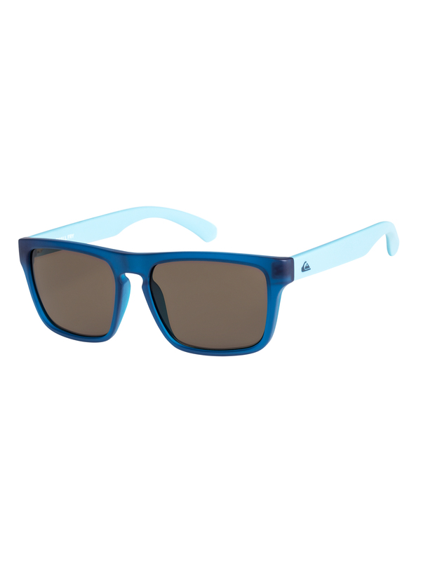 quiksilver, Детские солнцезащитные очки Small Fry, MATTE NAVY/GREY (xbsb) 0 Детские солнцезащитные очки Small Fry Синий EQBEY03006 Quiksilver