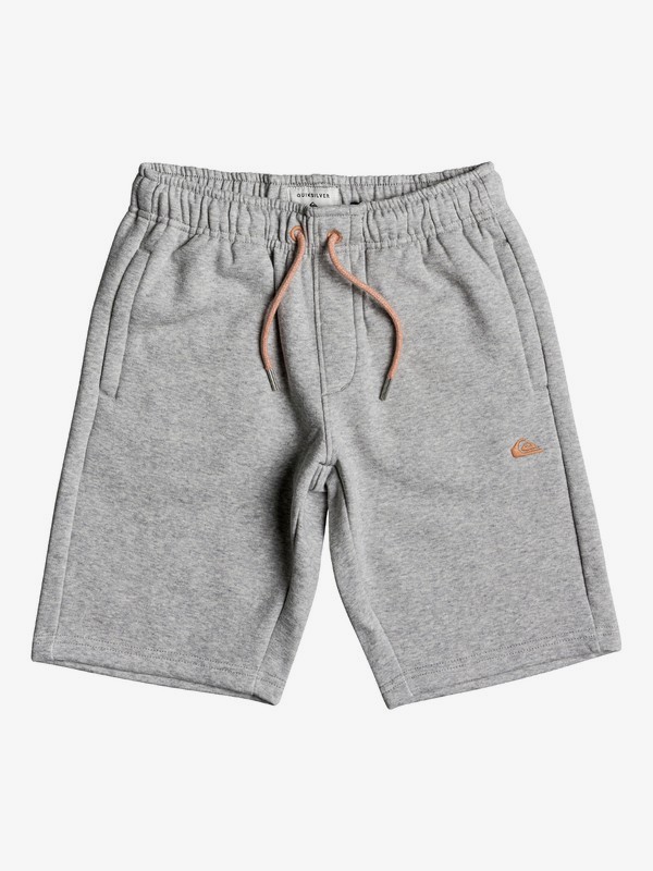 quiksilver, Спортивные шорты Everyday, LIGHT GREY HEATHER (sjsh) 0 Спортивные шорты Everyday Серый EQBFB03034 Quiksilver