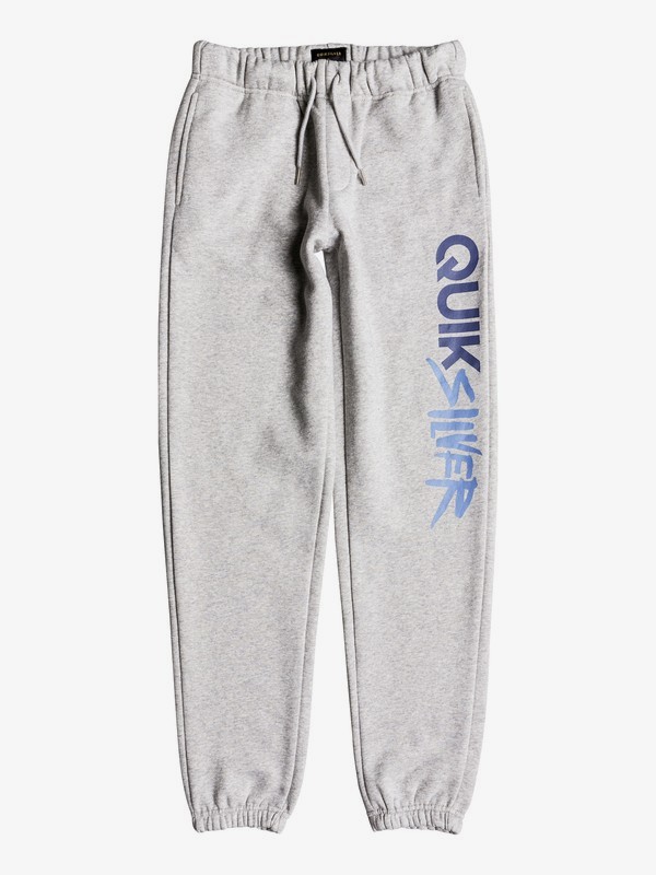 quiksilver, Boy's 8-16 Trackpant Screen Sweatpants, LIGHT GREY HEATHER (sjsh) 0 Boy's 8-16 Trackpant Screen Sweatpants Grey EQBFB03068 Quiksilver
