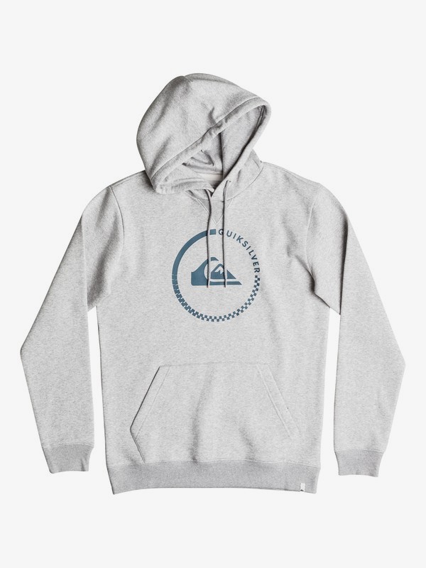 quiksilver, Big Logo - Hoodie, LIGHT GREY HEATHER (lgh) 0 Big Logo - Hoodie EQBFT03338 Quiksilver