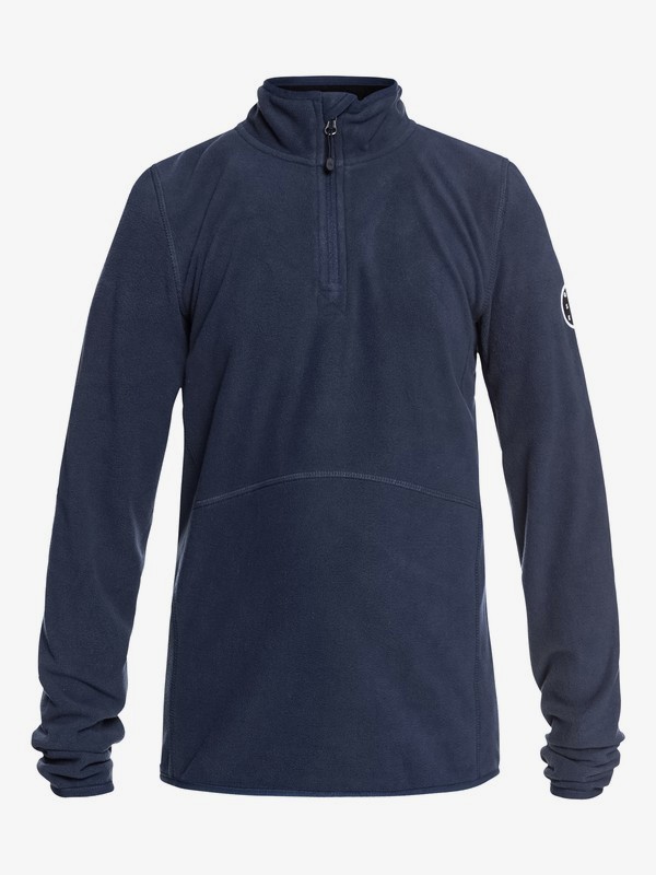 quiksilver, Aker - Polaire demi-zip technique pour Garçon 8-16 ans, DRESS BLUES (btk0) 0 Aker - Polaire demi-zip technique pour Garçon 8-16 ans Bleu EQBFT03439 Quiksilver
