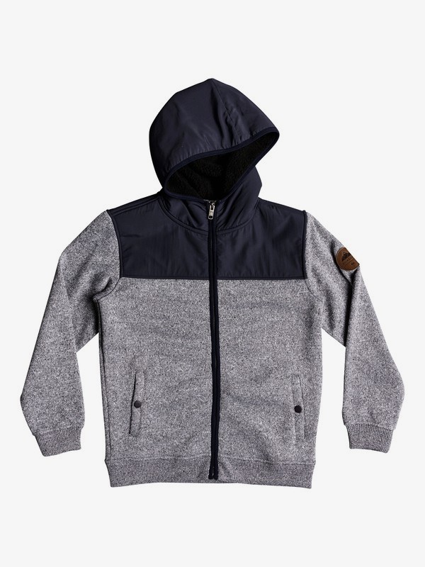 quiksilver, Keller - Polaire zippée pour Garçon 8-16 ans, BLUE NIGHTS (btk0) 0 Keller - Polaire zippée pour Garçon 8-16 ans Bleu EQBFT03453 Quiksilver