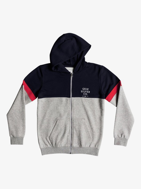 quiksilver, Kumano Kodo - Hoodie met rits voor Jongens 8-16, NAVY BLAZER (byj0) 0 Kumano Kodo - Hoodie met rits voor Jongens 8-16 Blue EQBFT03463 Quiksilver