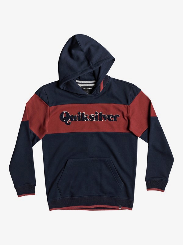 quiksilver, Power Slash - Zip-Up Hoodie for Boys 8-16, NAVY BLAZER (byj0) 0 Power Slash - Zip-Up Hoodie for Boys 8-16 Blue EQBFT03495 Quiksilver