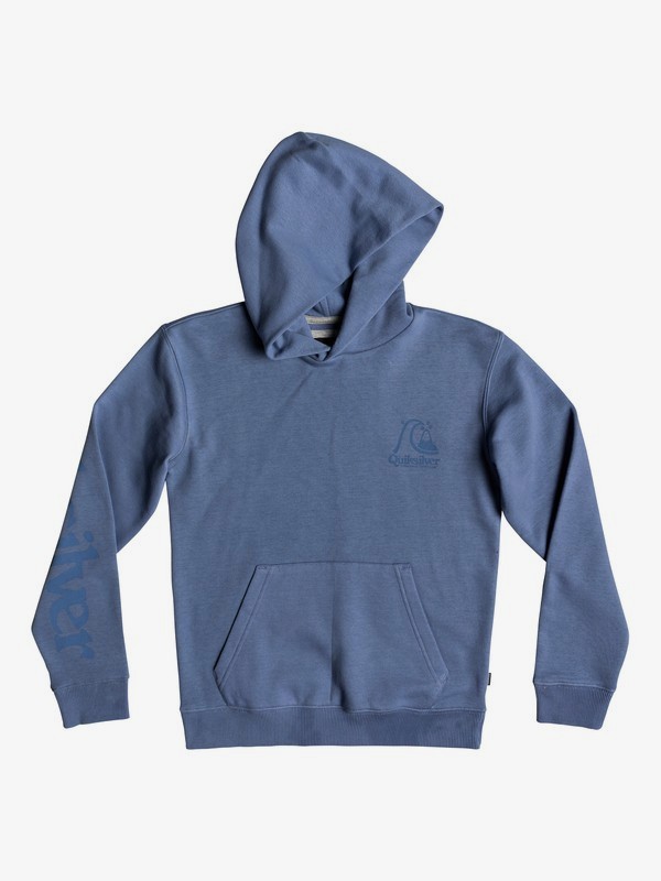 quiksilver, Boy's 8-16 Spring Roll Hoodie, STONE WASH (bkj0) 0 Boy's 8-16 Spring Roll Hoodie Blue EQBFT03517 Quiksilver