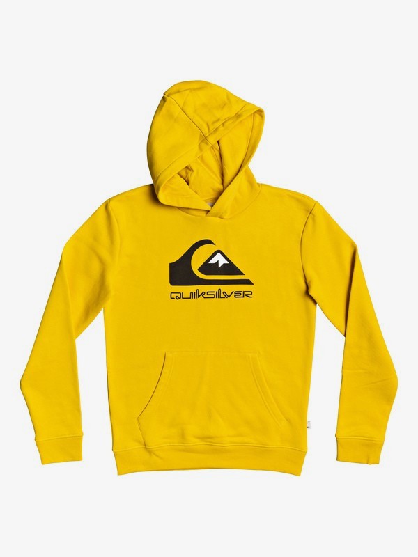quiksilver, Omni Logo - Hoodie, SULPHUR (gjc0) 0 Omni Logo - Hoodie Green EQBFT03556 Quiksilver