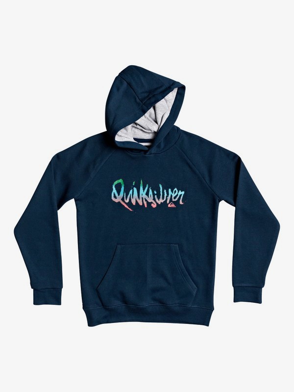 quiksilver, Boys 8-16 Gordon River Hoodie, MOONLIGHT OCEAN (byk0) 0 Boys 8-16 Gordon River Hoodie Blue EQBFT03577 Quiksilver