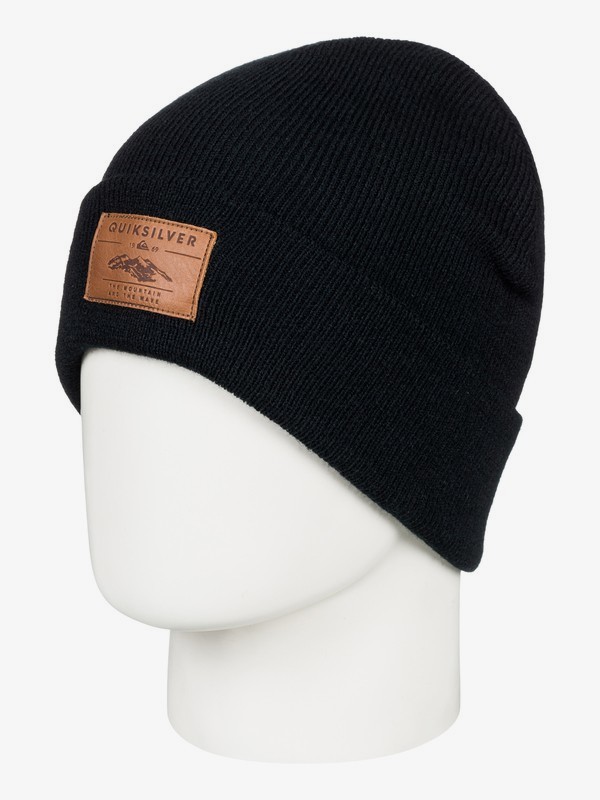 quiksilver, Brigade - Beanie für Jungen 8-16, BLACK (kvj0) 0 Brigade - Beanie für Jungen 8-16 Schwarz EQBHA03031 Quiksilver
