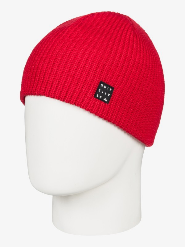 quiksilver, Boy's 8-16 Silas Beanie, FLAME (rpz0) 0 Boy's 8-16 Silas Beanie Red EQBHA03034 Quiksilver