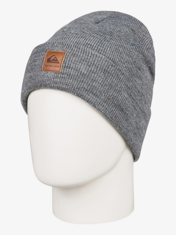 quiksilver, Brigade Cuff Beanie, BLACK HEATHER (krph) 0 Brigade Cuff Beanie Black EQBHA03044 Quiksilver