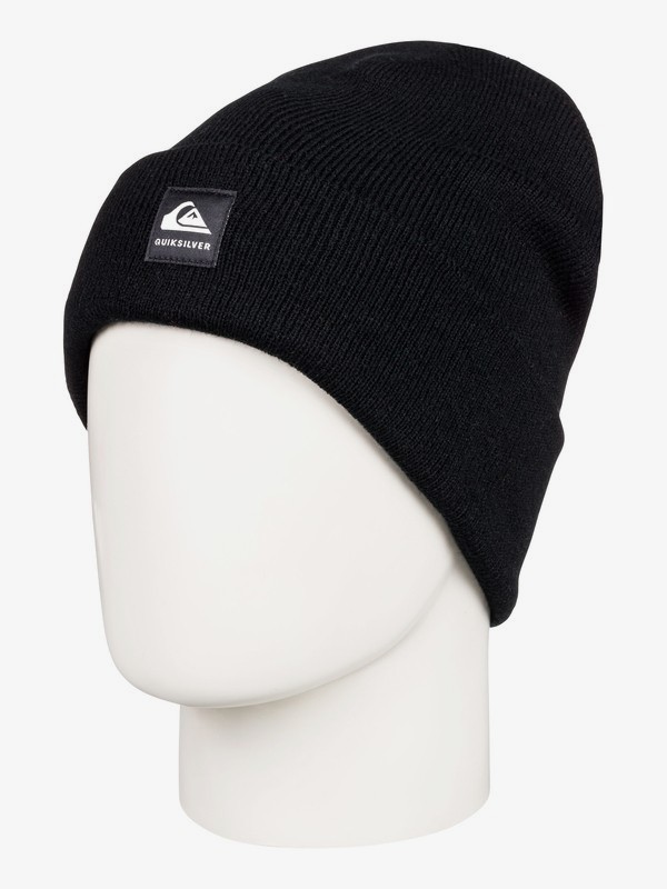 quiksilver, Brigade Cuff Beanie, BLACK (kvj0) 0 Brigade Cuff Beanie Black EQBHA03044 Quiksilver