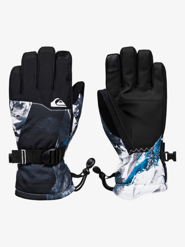 quiksilver, Mission Snowboard/Ski Gloves, CLOISONNE RANDOM PICS (bnr7) 0 Mission Snowboard/Ski Gloves Blue EQBHN03026 Quiksilver
