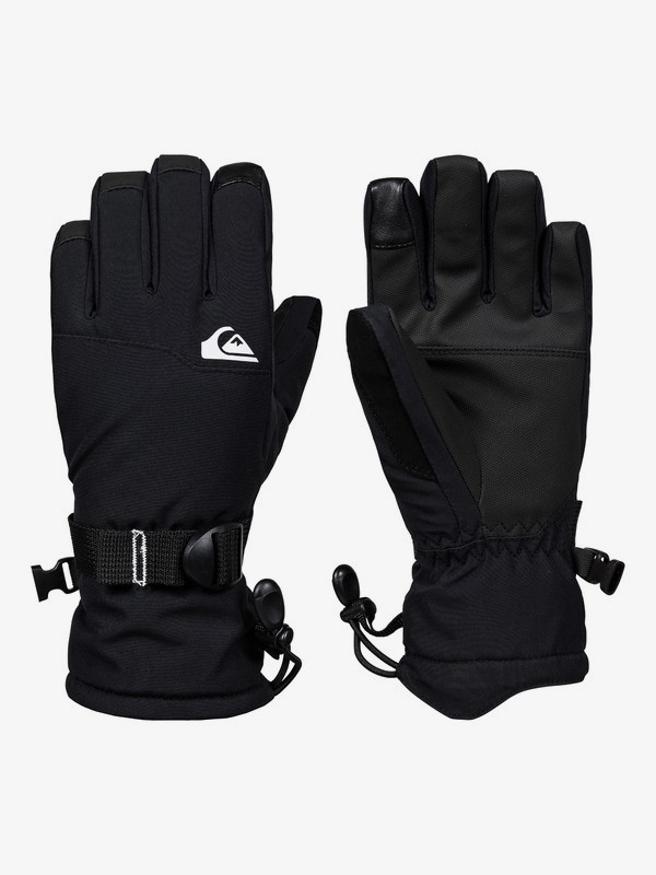 quiksilver, Mission Snowboard/Ski Gloves, BLACK (kvj0) 0 Mission Snowboard/Ski Gloves Black EQBHN03026 Quiksilver