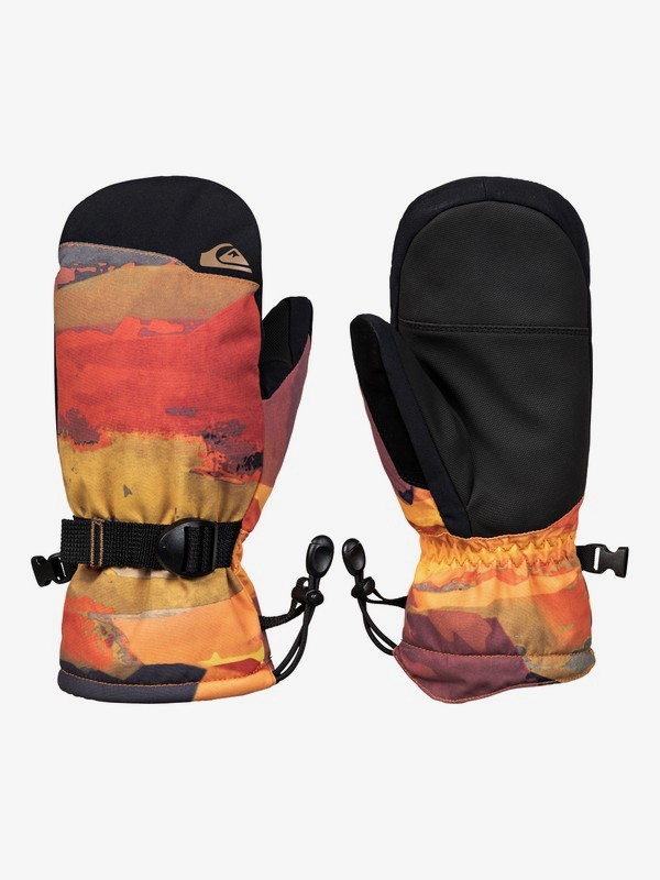 quiksilver, Mission - Manoplas para Snowboard/Esquí para Chicos 8-16, BARN RED MATTE PAINTING (rqj1) 0 Mission - Manoplas para Snowboard/Esquí para Chicos 8-16 Rojo EQBHN03027 Quiksilver