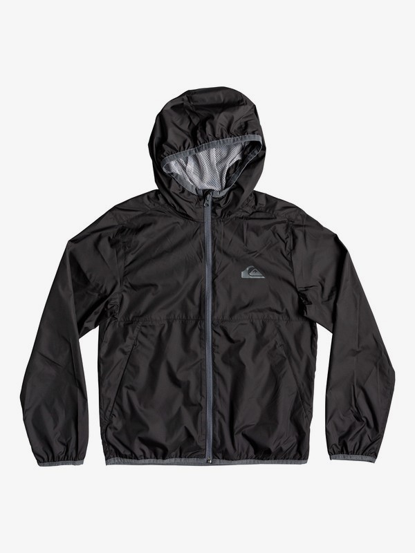 quiksilver, Contrasted - Coupe-vent déperlant pour garçon 8-16 ans, BLACK (kvj0) 0 Contrasted - Coupe-vent déperlant pour garçon 8-16 ans Noir EQBJK03138 Quiksilver