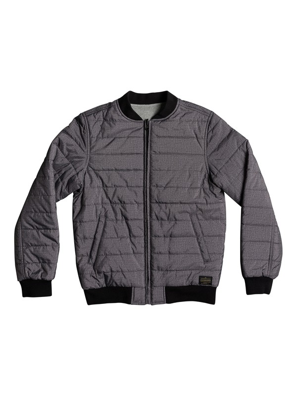 quiksilver, Darkfield - Bomber réversible pour Garçon 8-16 ans, BLACK (kvj0) 0 Darkfield - Bomber réversible pour Garçon 8-16 ans Noir EQBJK03140 Quiksilver