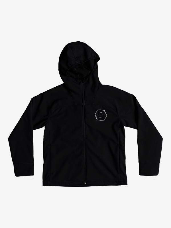 quiksilver, Zao Onsen - Veste softshell déperlante softshell pour Garçon 8-16 ans, BLACK (kvj0) 0 Zao Onsen - Veste softshell déperlante softshell pour Garçon 8-16 ans Noir EQBJK03153 Quiksilver